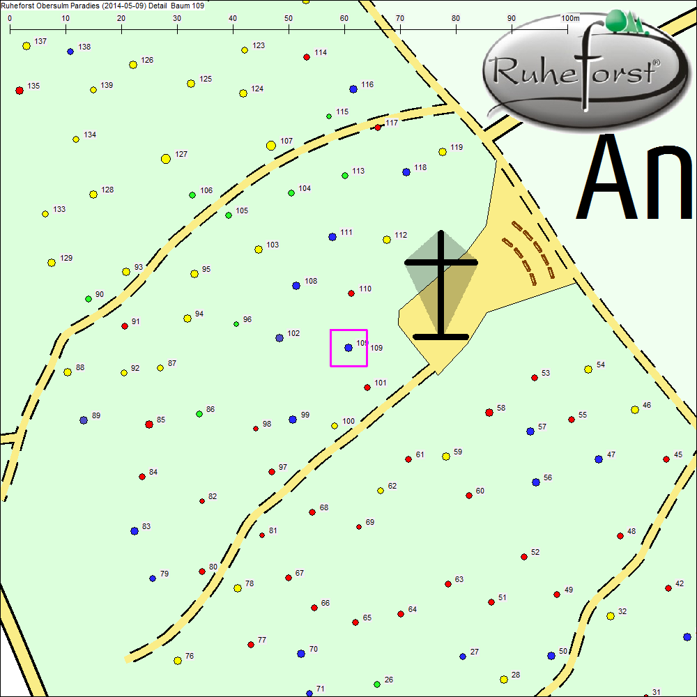 Detailkarte zu Baum 109